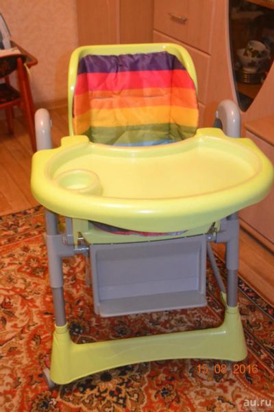 Лот: 8006752. Фото: 1. Стульчик для кормления Happy baby. Стульчики для кормления