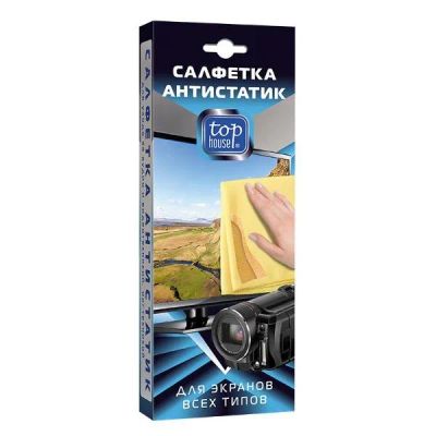 Лот: 25260363. Фото: 1. Чистящая салфетка Top House "Антистатик... Другое (аксессуары)