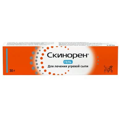 Лот: 23725267. Фото: 1. Скинорен гель для наружного применения... Лекарства