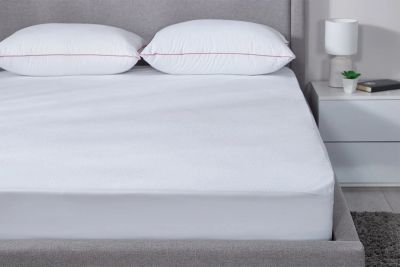 Лот: 23649076. Фото: 1. Чехол для матраса натяжной Linen... Наматрасники