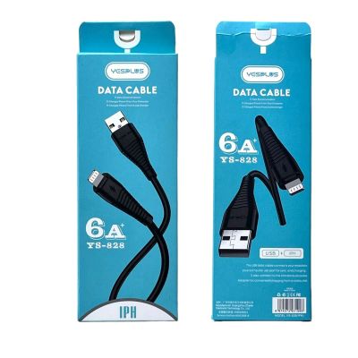 Лот: 22144568. Фото: 1. Кабель YESPLUS Lightning YS-828... Дата-кабели, переходники