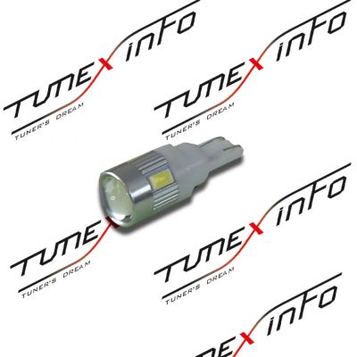 Лот: 20928678. Фото: 1. Лампа светодиодная T10 12V б/ц... Оптика и освещение