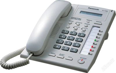 Лот: 1097230. Фото: 1. Цифровой системный телефон Panasonic... АТС