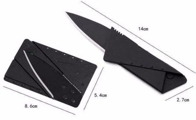 Лот: 1190688. Фото: 1. черный Складной нож "Кредитка... Оружие