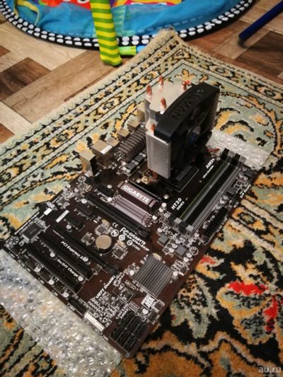 Лот: 17250030. Фото: 1. Gigabyte GA-970A-DS3P+FX 8320... Комплекты запчастей