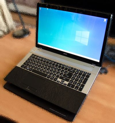 Лот: 17461942. Фото: 1. 17.3" Ноутбук Acer Aspire v3-771g-53218g75makk. Ноутбуки