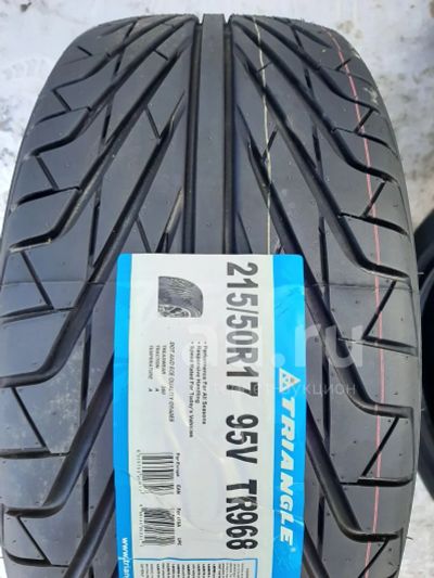 Лот: 24963779. Фото: 1. Летняя резина 215/50 R-17 "Triangle... Шины