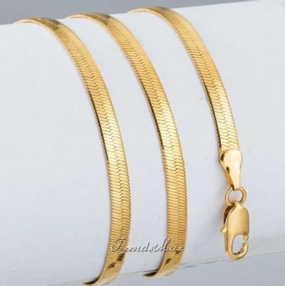 Лот: 4484360. Фото: 1. Цепочка "елочка"-бижутерия "медицинское... Цепочки