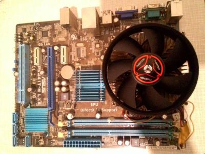 Лот: 11411556. Фото: 1. Asus P5G41T-M-LX3 + Pentium E5500... Комплекты запчастей