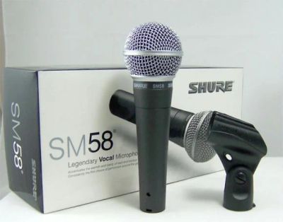 Лот: 3314821. Фото: 1. Shure SM58. Студийные микрофоны, радиомикрофоны и радиосистемы