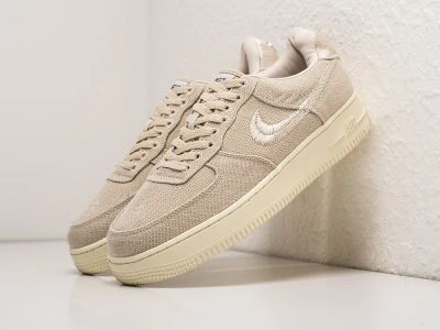 Лот: 24977773. Фото: 1. Кроссовки Stussy x Nike Air Force... Кеды, кроссовки, слипоны