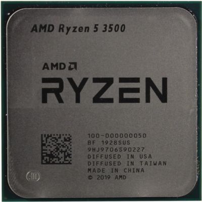 Лот: 18885829. Фото: 1. Процессор AMD AM4 Ryzen 5 3500... Процессоры