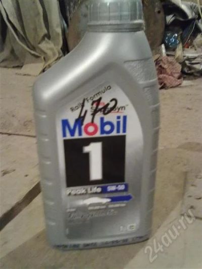 Лот: 569071. Фото: 1. mobil 1 peak life 5w50 пол литра... Масла, жидкости