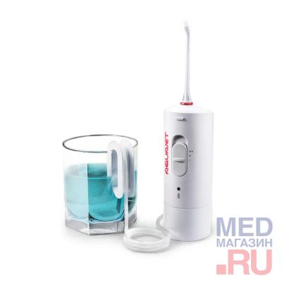 Лот: 25072486. Фото: 1. Ирригатор полости рта AQUAJET... Электрические зубные щетки и ирригаторы