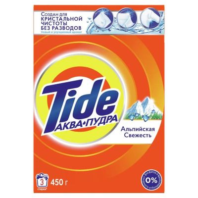 Лот: 24104798. Фото: 1. Стиральный порошок Tide, 0.45... Бытовая химия