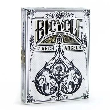 Лот: 15645634. Фото: 1. Карты Bicycle Archangels от Theory11... Настольные игры, карты