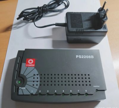Лот: 25810205. Фото: 1. Коммутатор PS2208B 10/100Mbps... Коммутаторы