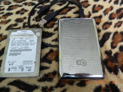 Лот: 3366213. Фото: 1. Внешний жесткий диск 250Gb 3Q... Внешние жесткие диски
