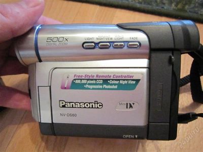 Лот: 744068. Фото: 1. видеокамера MiniDV Panasonic. Видеокамеры