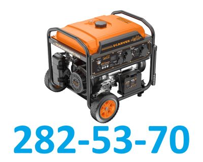 Лот: 24966996. Фото: 1. Генератор бензиновый Carver PPG-13500EV... Бензо-, мотоинструмент