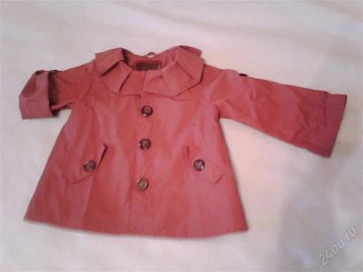 Лот: 2714656. Фото: 1. Плащь для девочки 86см Zara baby... Верхняя одежда