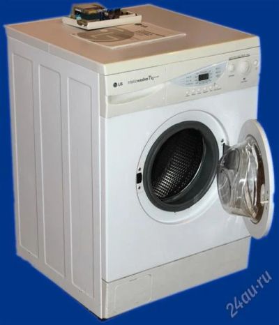 Лот: 1191104. Фото: 1. Стиральная машинка LG IntelloWasher... Стиральные машины