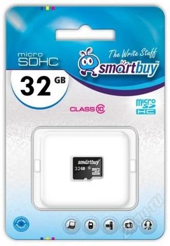 Лот: 2142812. Фото: 1. Карта памяти microSDHC 32 Gb Cкоростная... Карты памяти