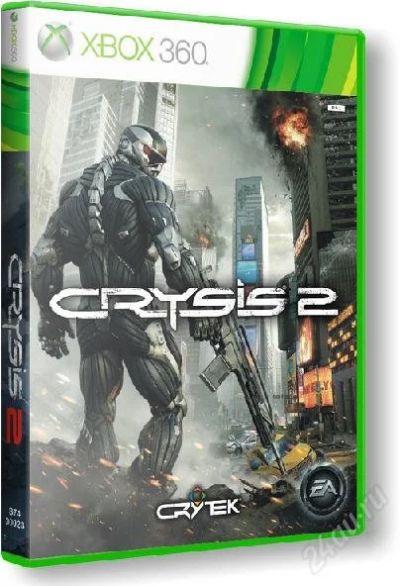 Лот: 2600871. Фото: 1. игра xbox 360 Crysis 2 [Полная... Игры для консолей
