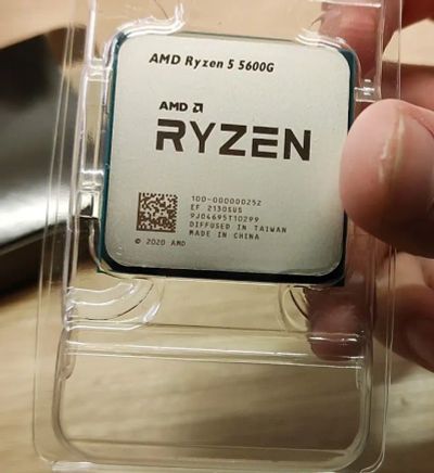 Лот: 19836670. Фото: 1. AMD Ryzen 5 5600G (OEM, Socket... Процессоры
