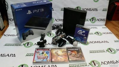 Лот: 9742749. Фото: 1. Игровая консоль PlayStation 3... Игровые приставки, консоли