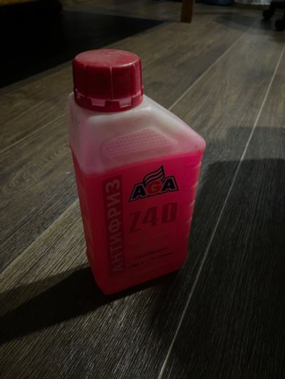 Лот: 19956298. Фото: 1. Антифриз Aga z40 красный. Масла, жидкости
