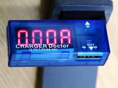 Лот: 5466371. Фото: 1. Тестер USB-зарядки Charger Doctor... Другое (смартфоны, связь, навигация)