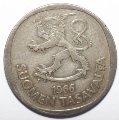 Лот: 5972294. Фото: 1. 1 марка 1966 год. Финляндия. Европа