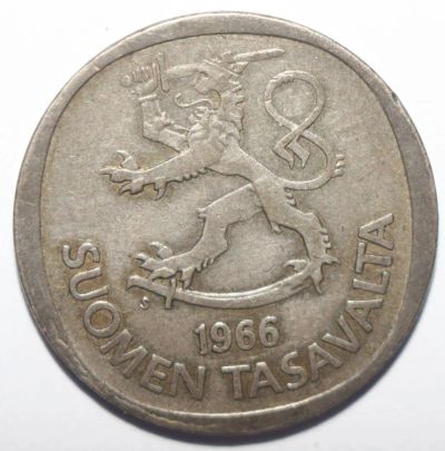 Лот: 5972294. Фото: 1. 1 марка 1966 год. Финляндия. Европа