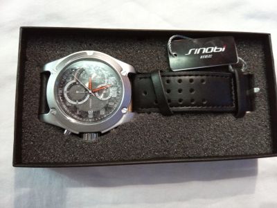Лот: 14364581. Фото: 1. Часы мужские бренд Sinobi. Оригинальные наручные часы