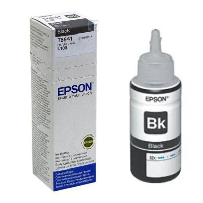 Лот: 24949555. Фото: 1. Контейнер_с_чернилами Epson T6641... Картриджи, расходные материалы