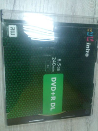 Лот: 9564077. Фото: 1. Диск DVD+R Dual Layer (двухслойный... CD, DVD, BluRay