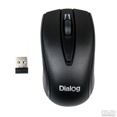 Лот: 16172864. Фото: 1. Мышь Dialog MROC-17U (беспроводная... Клавиатуры и мыши