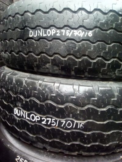Лот: 10217470. Фото: 1. 275/70 R16 Dunlop пара. Шины