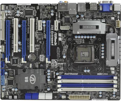 Лот: 8095791. Фото: 1. ASRock Z68 Extreme4 обмен. Материнские платы