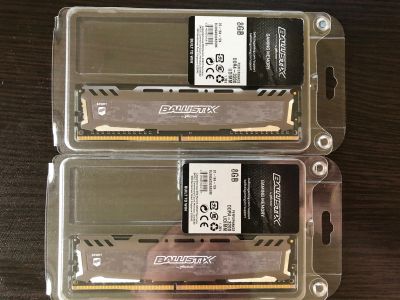 Лот: 14967051. Фото: 1. 16GB DDR4 3200 Crucial Ballistix... Оперативная память