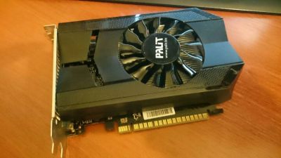 Лот: 10069479. Фото: 1. Palit GeForce GTX 650 OC 1gb. Видеокарты