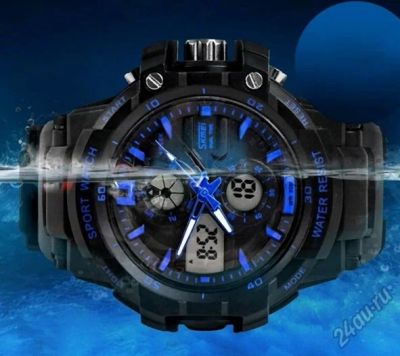 Лот: 5588202. Фото: 1. Спортивные часы SKMEI 0990 Blue... Оригинальные наручные часы