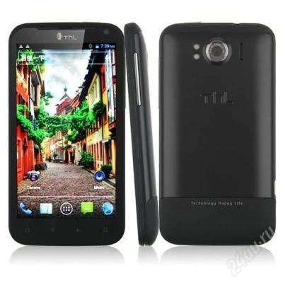 Лот: 2295473. Фото: 1. смартфон THL W3+, 4.5", 3G, MTK6577... Смартфоны