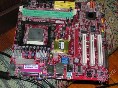 Лот: 479764. Фото: 1. мать msi ms-6741. Материнские платы