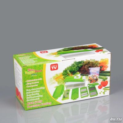 Лот: 12750339. Фото: 1. Терка Nicer Dicer Plus ONE STEP... Кухонные аксессуары