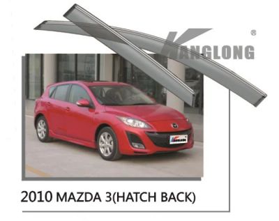 Лот: 11735964. Фото: 1. Ветровики с хром молдингом Mazda... Детали тюнинга