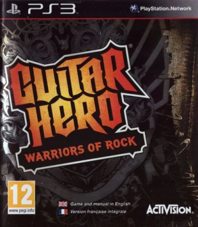 Лот: 14616999. Фото: 1. Guitar Hero Warriors of Rock PS3. Игры для консолей