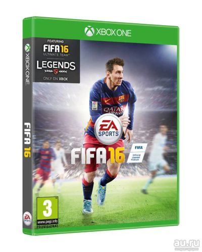Лот: 8723138. Фото: 1. FIFA 16 Xbox one полностью на... Игры для консолей