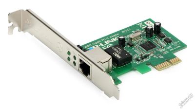 Лот: 5548327. Фото: 1. Сетевая карта LAN PCI-E TP-Link... Сетевые карты